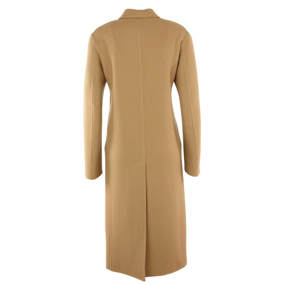 CÉLINE 100% CASHMERE CAMEL TRENCH BELTED COAT - Picture 3 of 7
